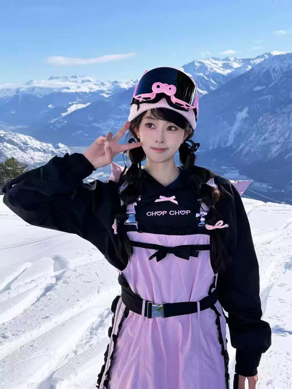 CHOPCHOP Bowknot Sweet & Cool Padded Snow Suit
