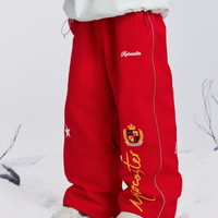 MOLOCOSTER Star Patchwork Waterproof Snowboard Pants