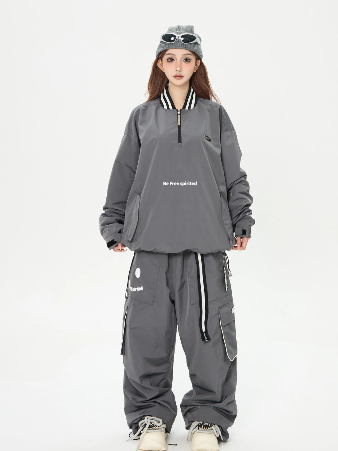 ANANIE Black & White Freestyle Waterpoof Snow Wear