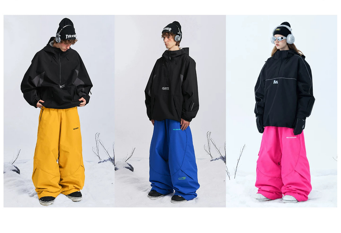 Molocoster 2L Oversized Waterproof Ski Pants