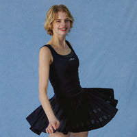NowRose Bloom Cutwork Performance Tennis Skort