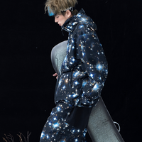 MOLOCOSTER Starry Night Galaxy Waterproof Ski Suit Set