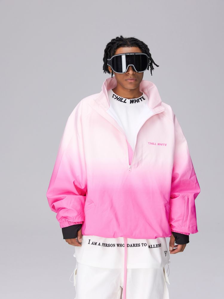 CHILLWHITE Blush Gradient Snowboarding Jacket | 23new, other, snow coat, trending | RicosBoutique