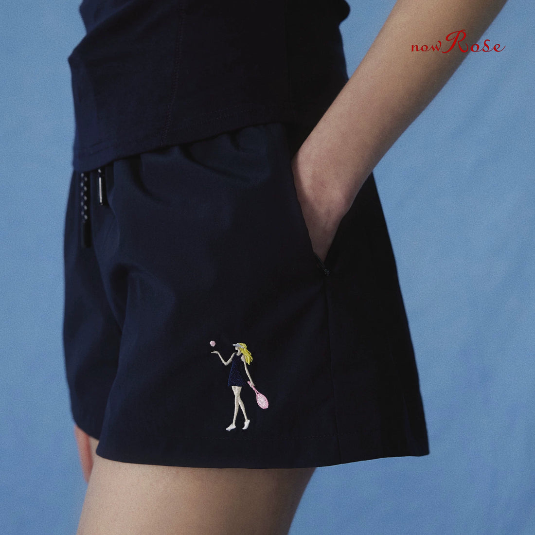 NowRose Riviera Court Performance Shorts