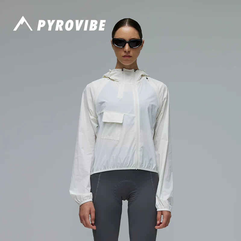 PyroVibe Convertible UV Cycling Jacket