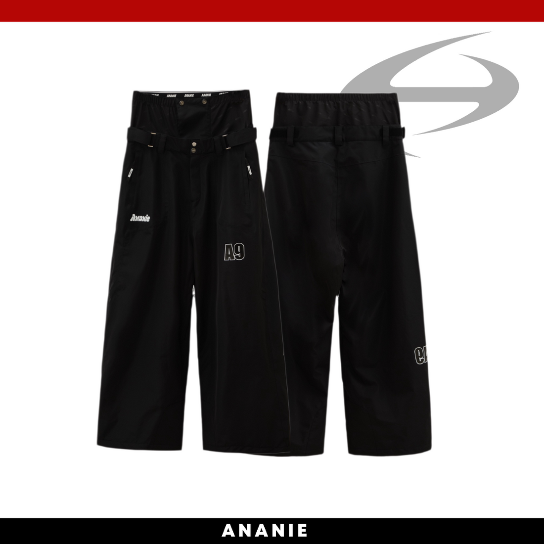ANANIE Snow Line 3L Fleece Waterproof Snowboarding Pants