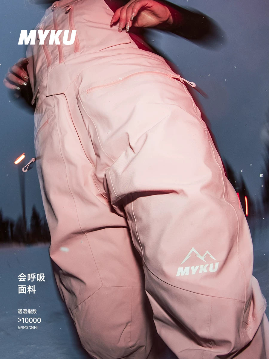 Myku Arctic 2.0 Waterproof Bib Pants – 3D Fit Snow Pants