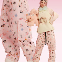 Swagli Cat vs Dog Battle Snowboarding Pants | Snow Pants | 24/25 new, heart&floral, pants, swagli | Rico’s Snow Boutique