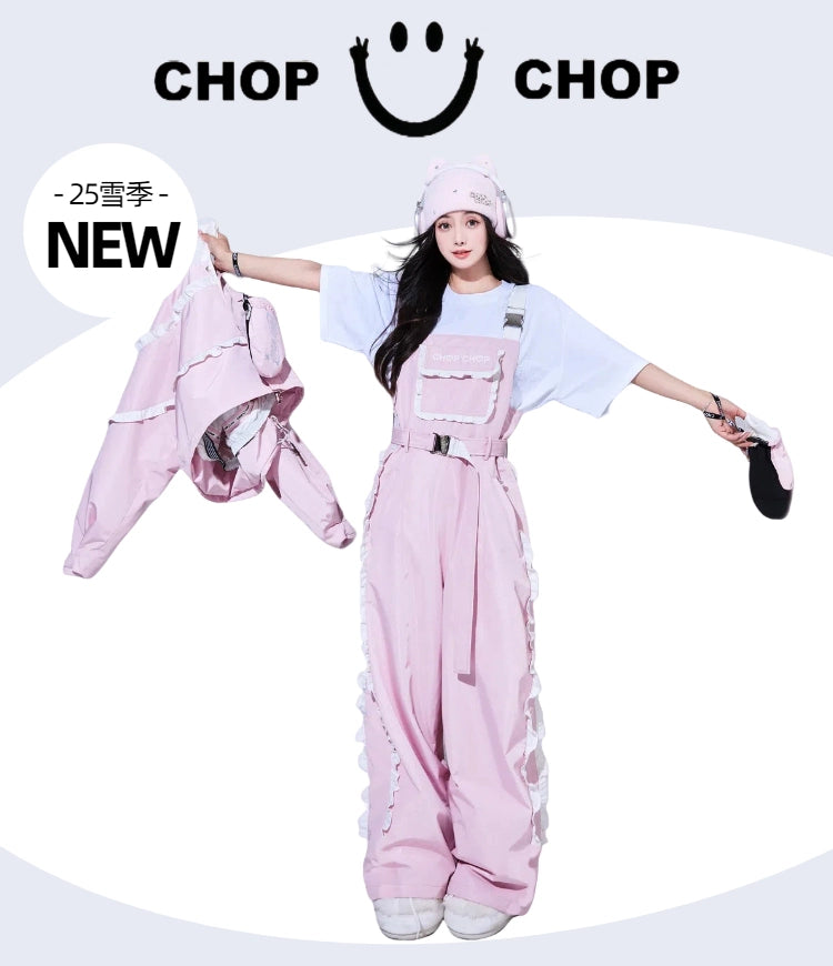 CHOPCHOP Pink Cutie Pie Waterproof Snow Suit