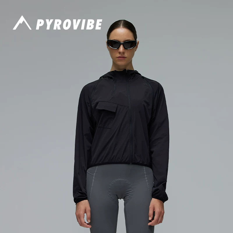PyroVibe Convertible UV Cycling Jacket
