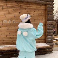 Skibear Arctic Mint Bear Skiing Suit