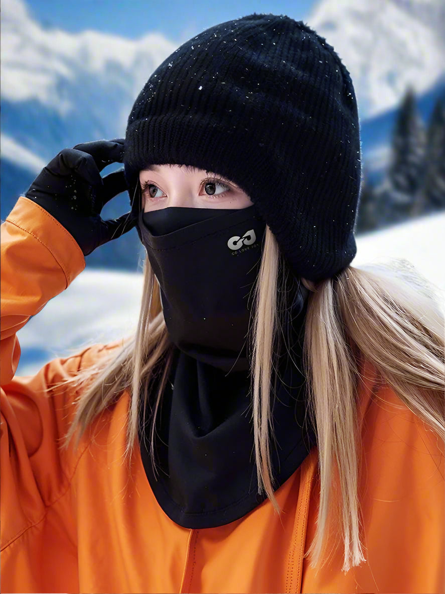 Breathable Face Mask for Skiing & Snowboarding with Nose