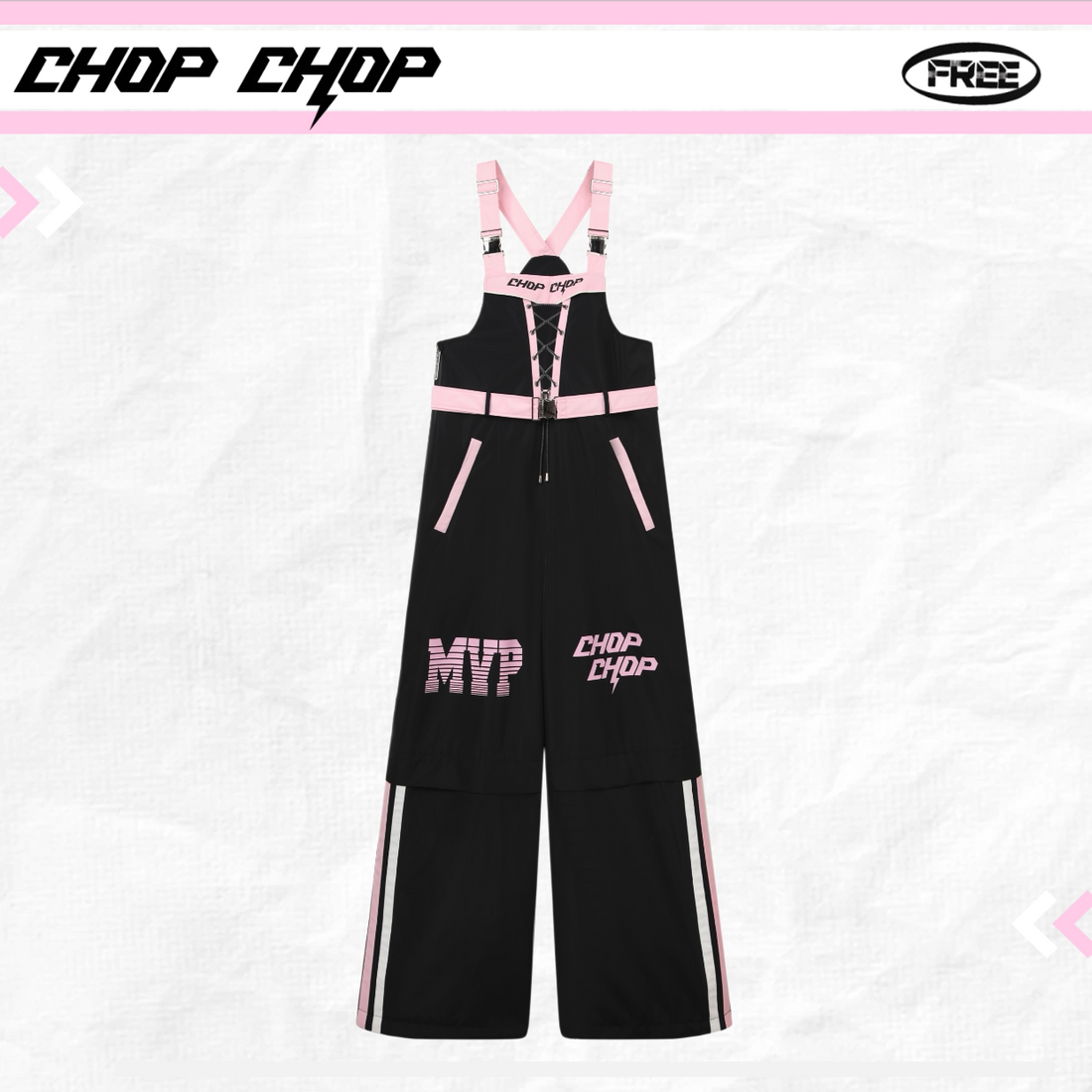 CHOPCHOP MVP Colorblock Ski Jacket & Bib Pants Set