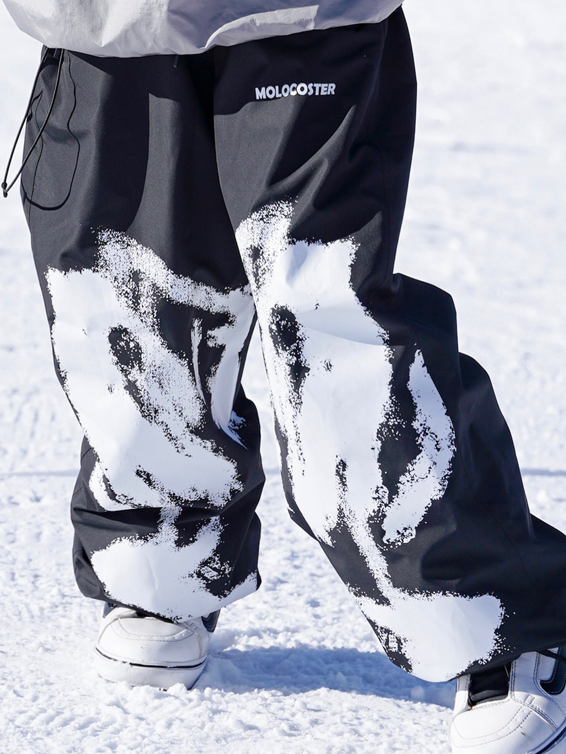 MOLOCOSTER Ghost Graphic Waterproof Snowboard Pants