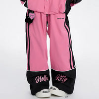 Lovely Ant Sweet Barbie Waterproof Ski Suit Set