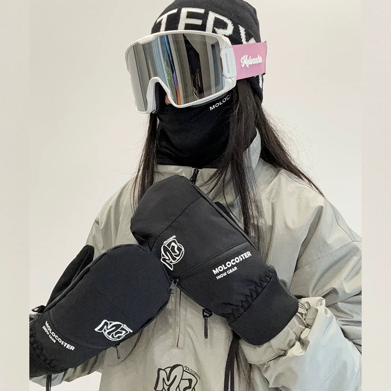 Molocoster 3M Thinsulate Thermal Ski Mittens