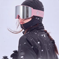 POSITIBEETY 4D Magnetic Anti-Fog Ski Goggles