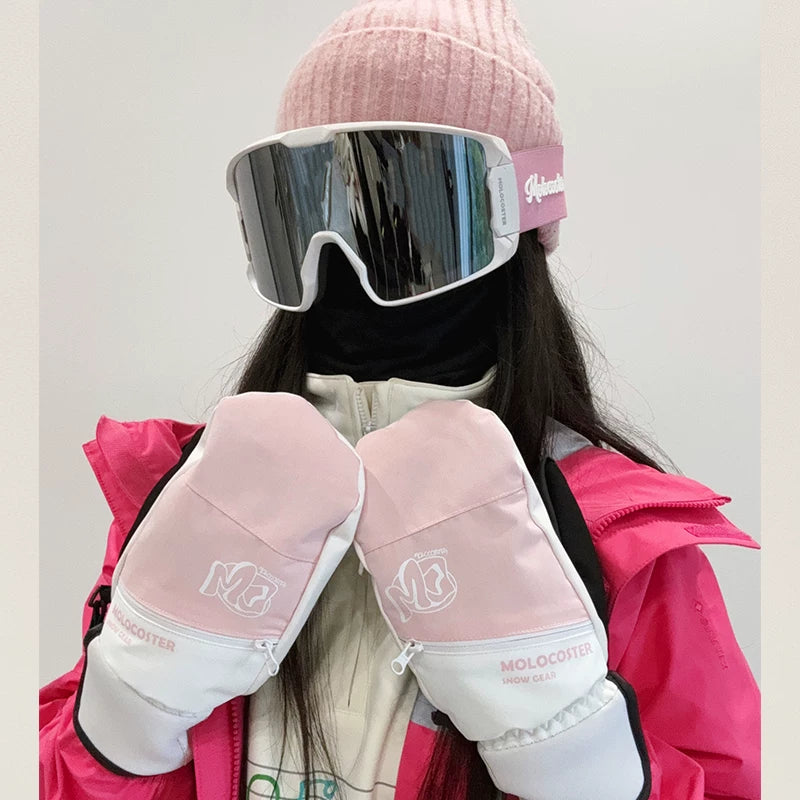 Molocoster 3M Thinsulate Thermal Ski Mittens
