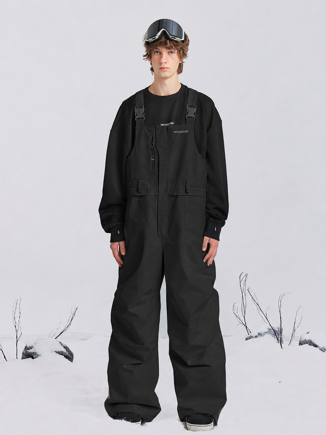 Molocoster 40K RECCO Waterproof Ski Bib Pants