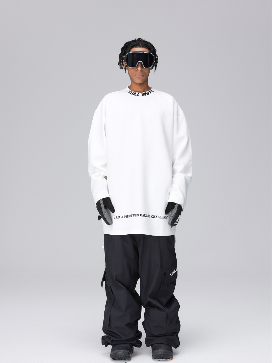 CHILLWHITE Essential Quick-Dry Oversized Long Sleeve Tee