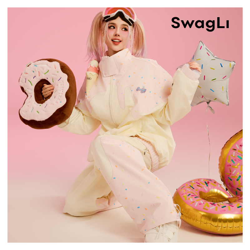 Swagli Frosty Ice-Cream 3L Snowboarding/Skiing Suit