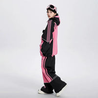 Lovely Ant Sweet Barbie Waterproof Ski Suit Set