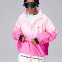 CHILLWHITE Blush Gradient Snowboarding Jacket | 23new, other, snow coat, trending | RicosBoutique