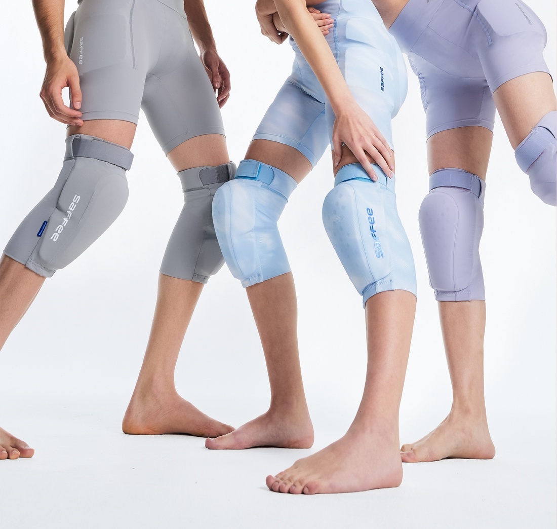 Saffee BounceCloud Pro Snowboard Protective Shorts & Knee Pads
