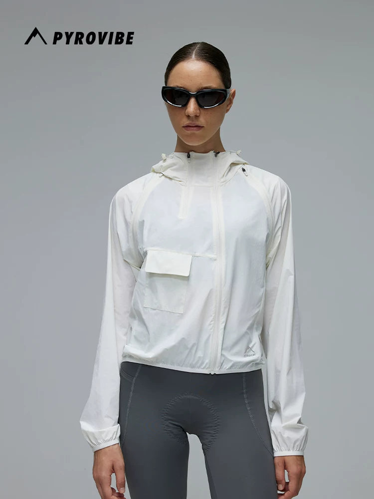 PyroVibe Convertible UV Cycling Jacket