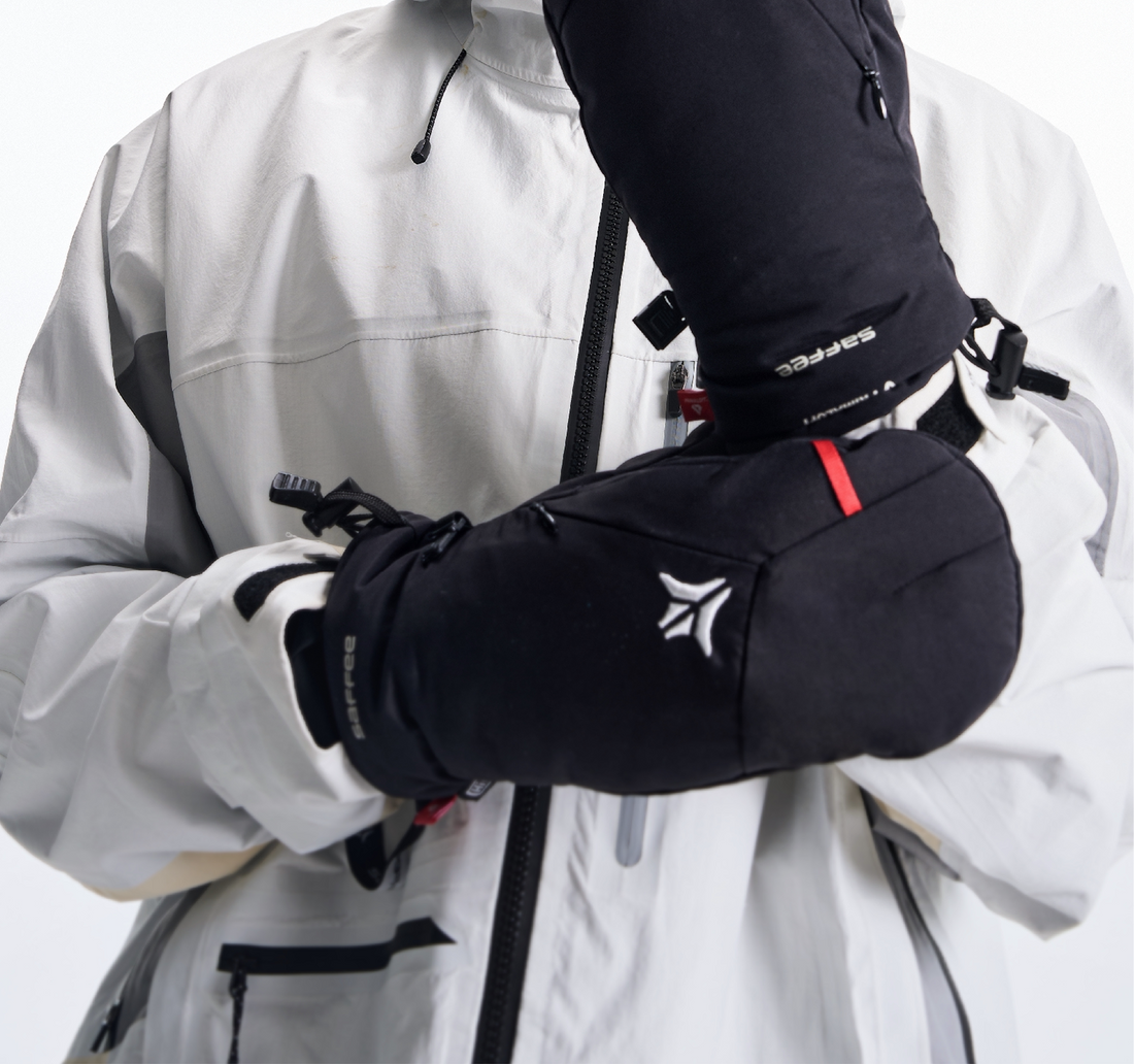 Saffee Pro Thermal Snowboard Mittens