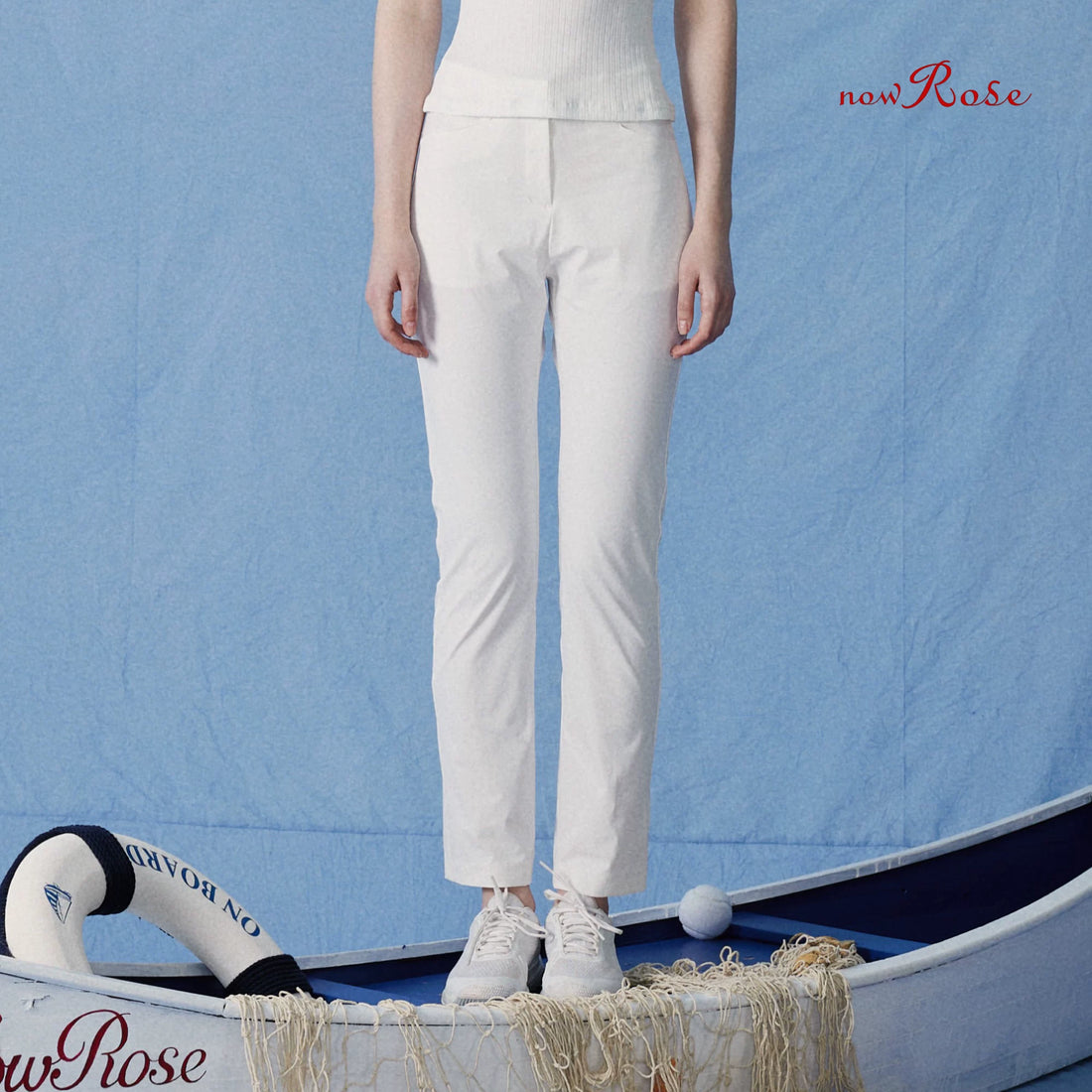 NowRose Glacier Straight-Leg Golf Pants