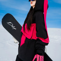 DOOREK Women’s Giant Bowknot Waterproof Ski Suit
