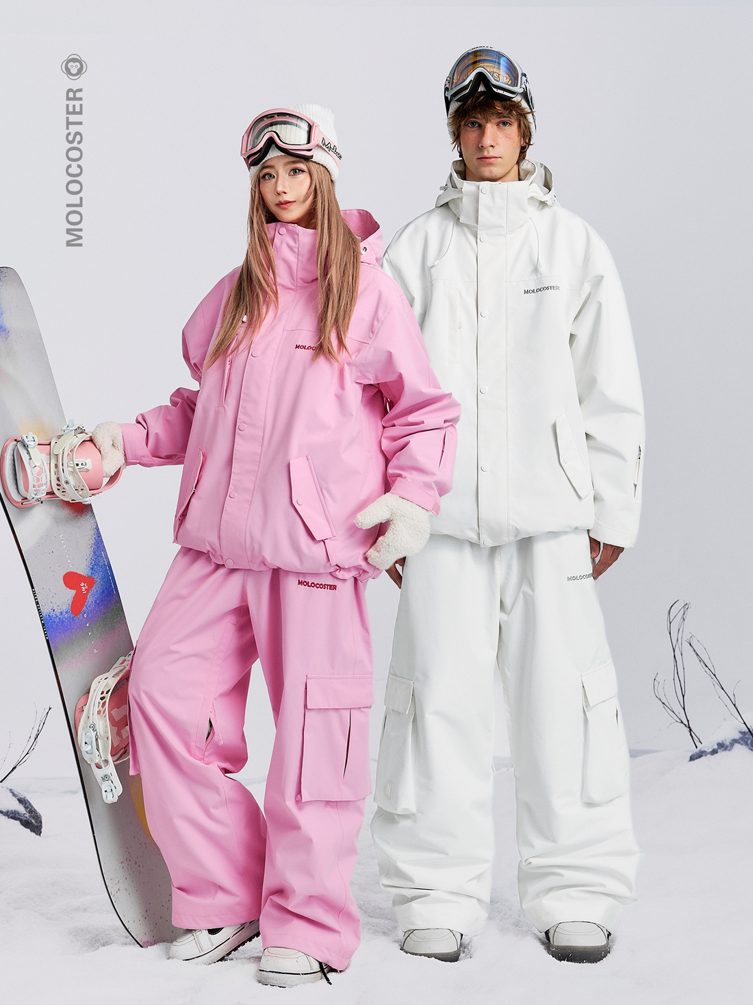 Molocoster Cloud Shadow Ski Suit Set