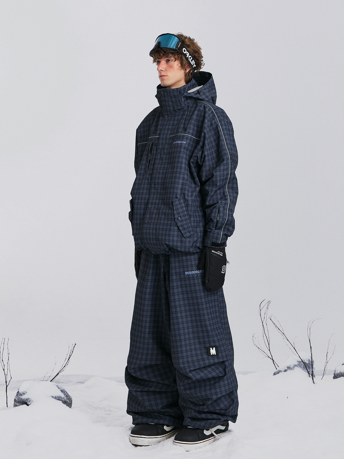 Molocaster Twilight Plaid Ski Suit Set