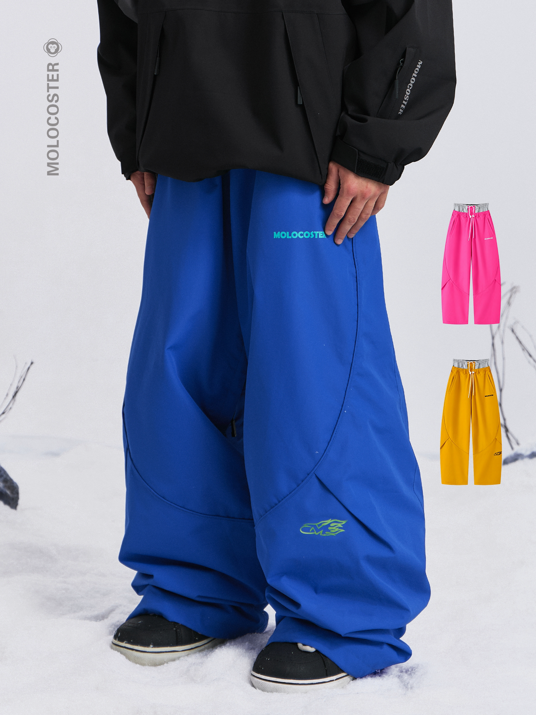 Molocoster 2L Oversized Waterproof Ski Pants