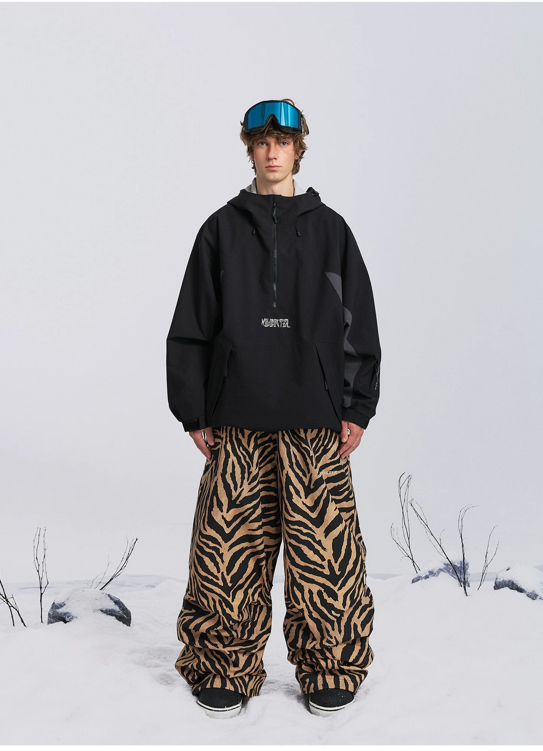 Molocoster Tiger Print 40K Waterproof Ski Pants