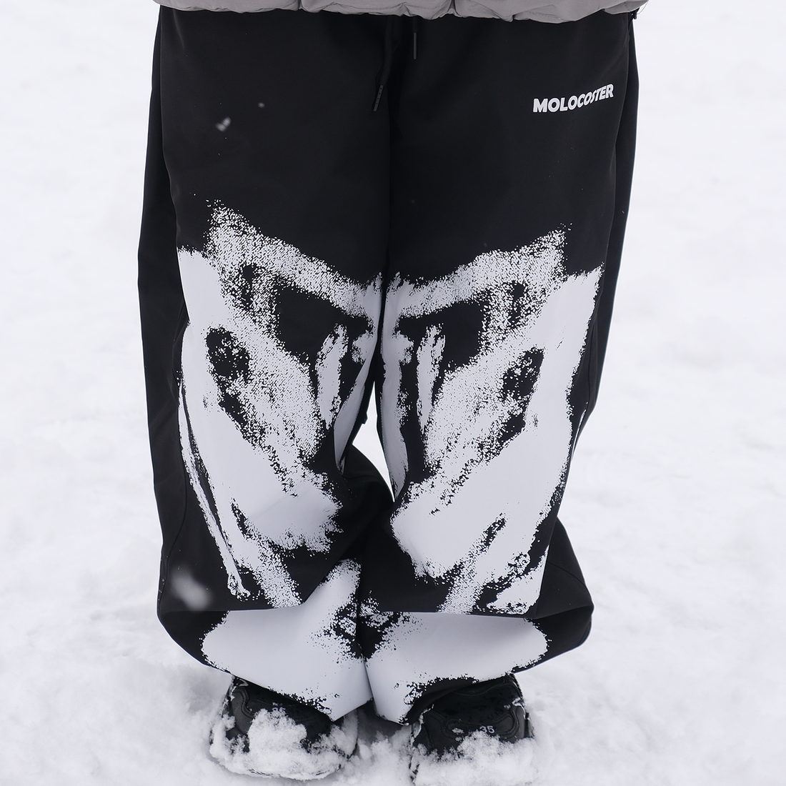 MOLOCOSTER Ghost Graphic Waterproof Snowboard Pants