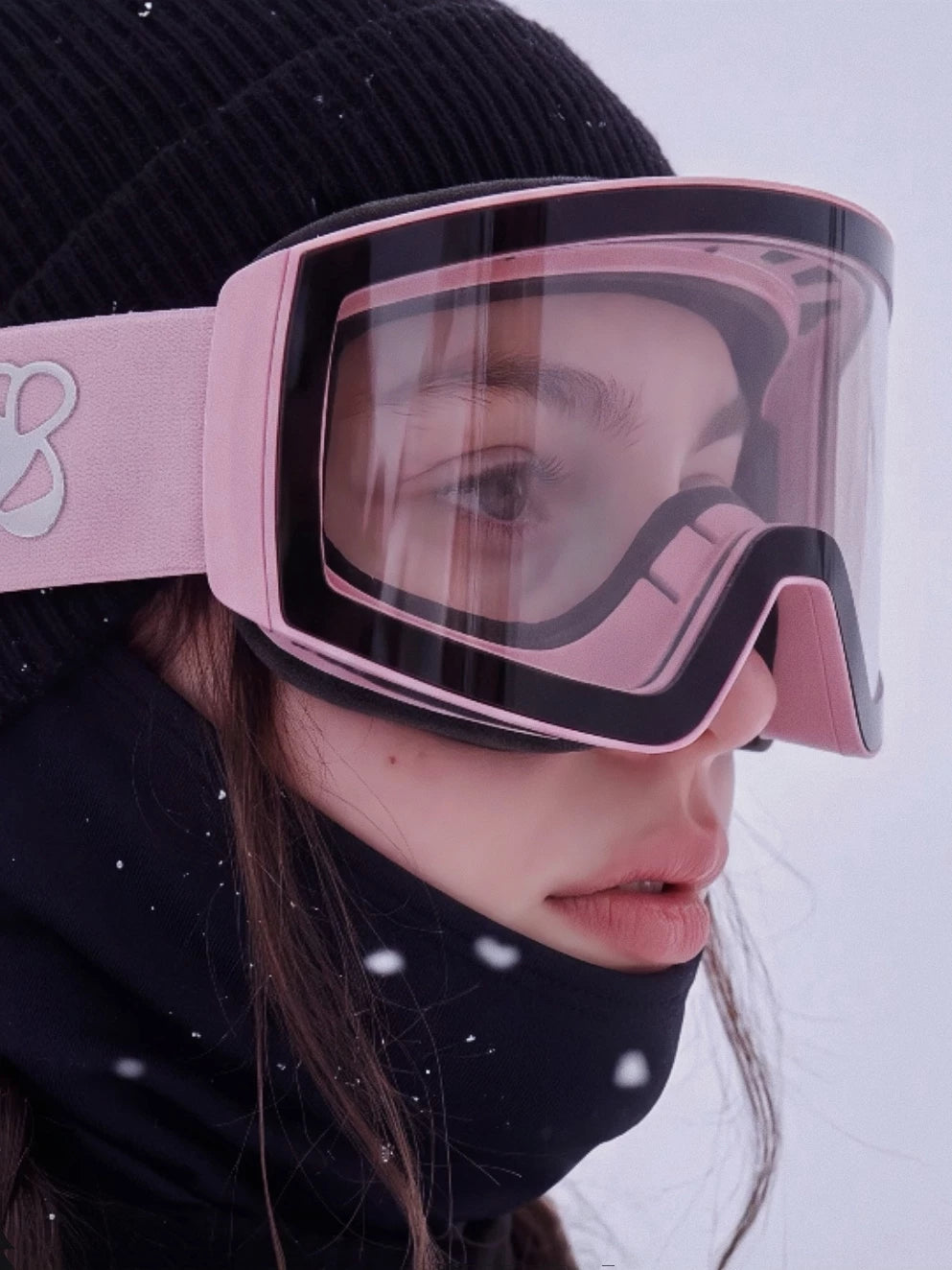POSITIBEETY 4D Magnetic Anti-Fog Ski Goggles