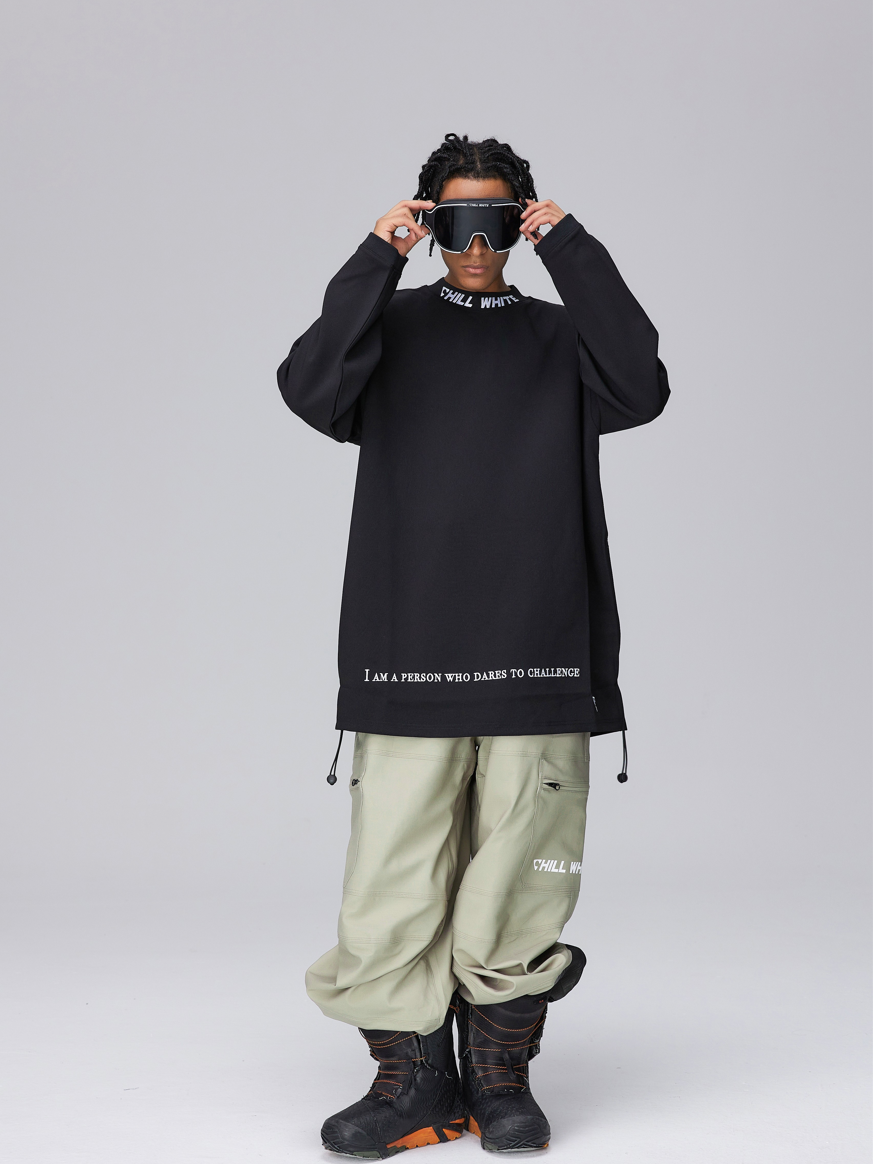 CHILLWHITE Essential Quick-Dry Oversized Long Sleeve Tee