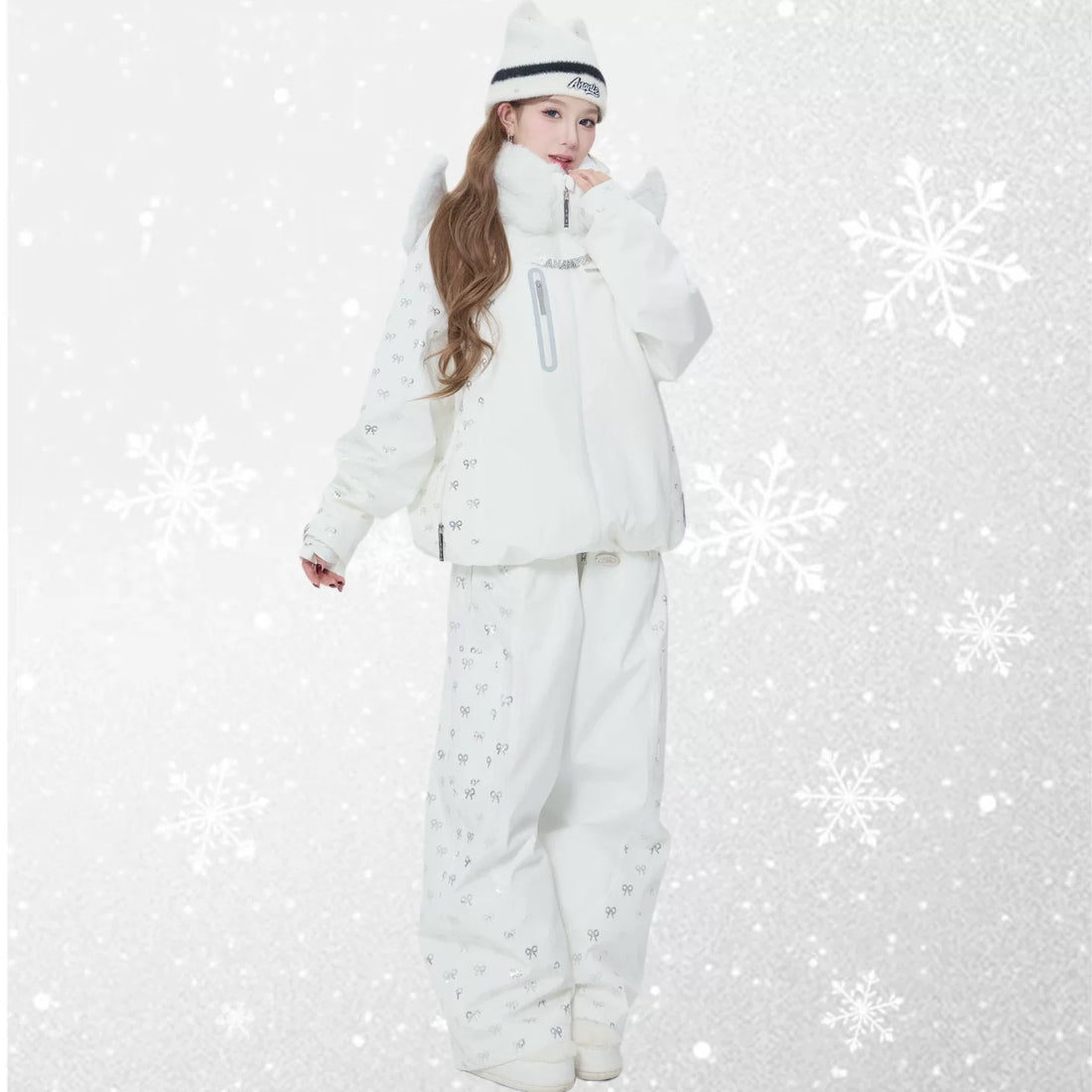 Ananie Angel Wings Women’s Waterproof Ski Suit Set