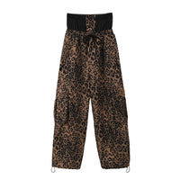 Skibear Leopard Print Ski Suit