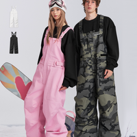 Molocoster 40K RECCO Waterproof Ski Bib Pants