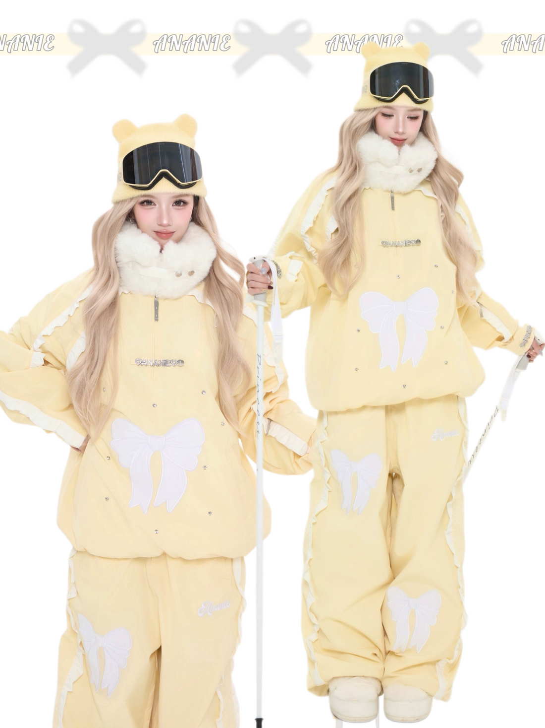 ANANIE Sweet Brownie Performance Ski Suit Set