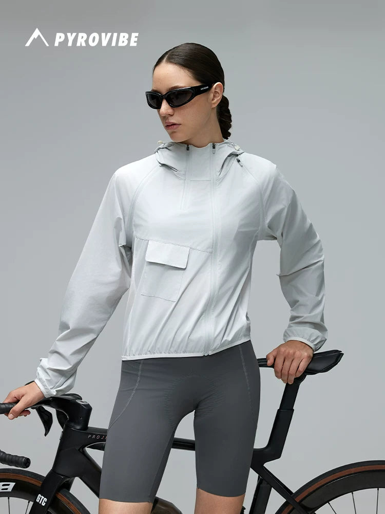 PyroVibe Convertible UV Cycling Jacket
