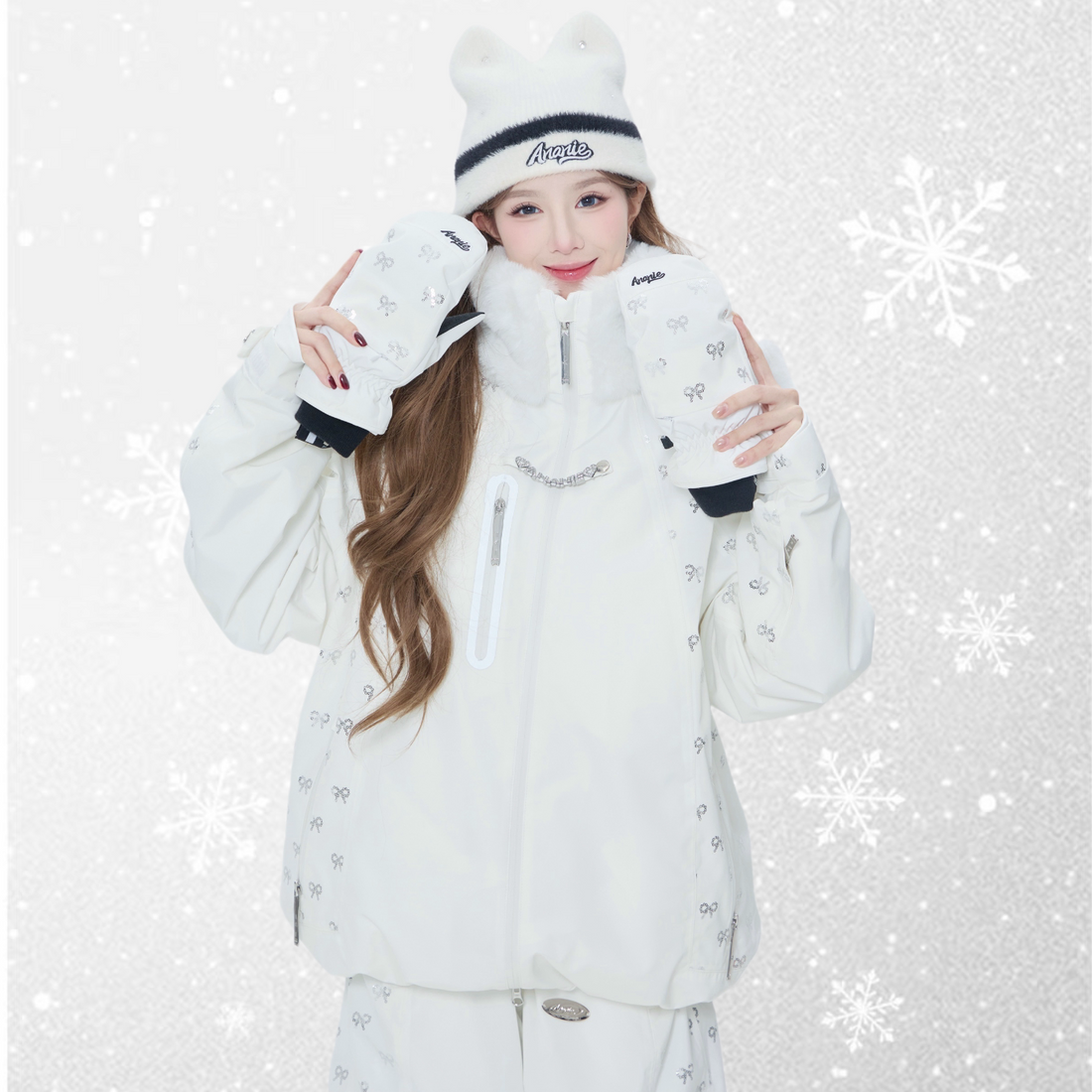 Ananie Angel Wings Women’s Waterproof Ski Suit Set
