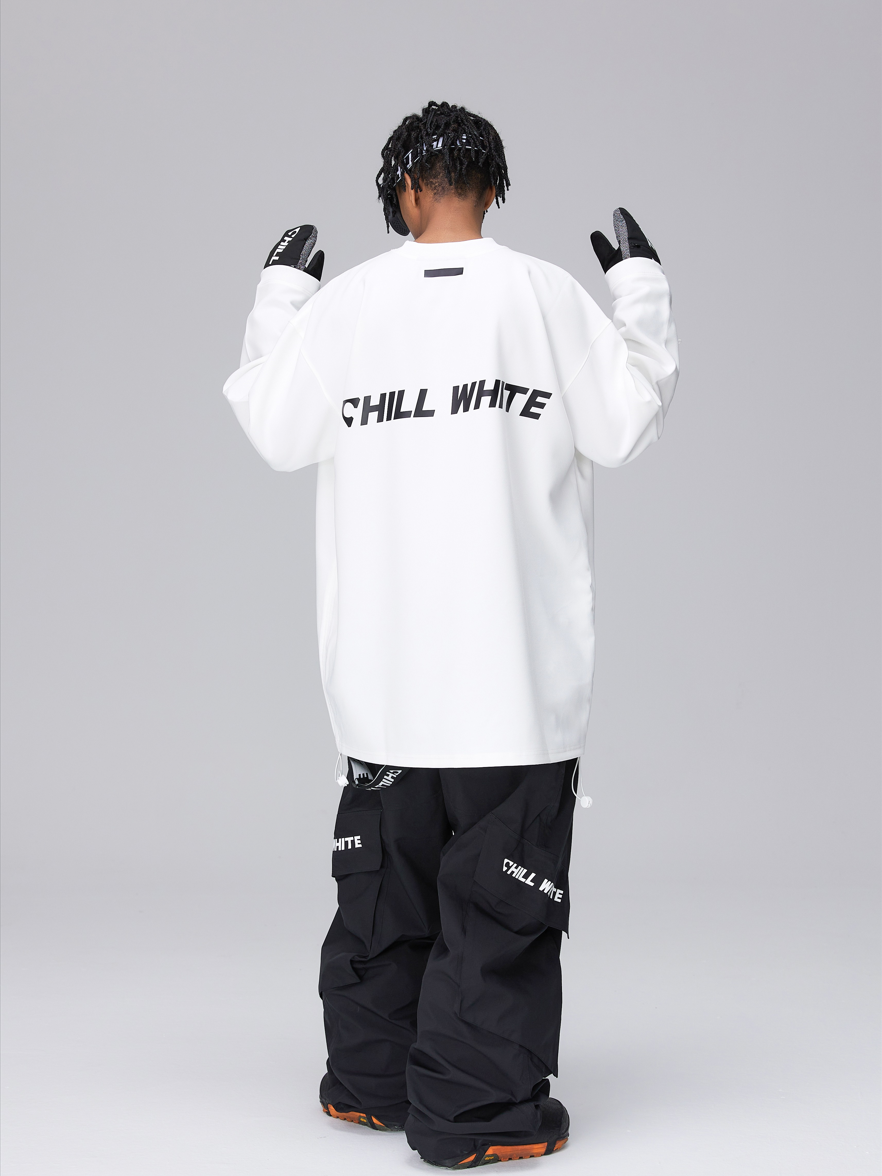CHILLWHITE Essential Quick-Dry Oversized Long Sleeve Tee