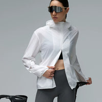 Pyrovibe AuraRide Women's UV Cycling Windbreaker