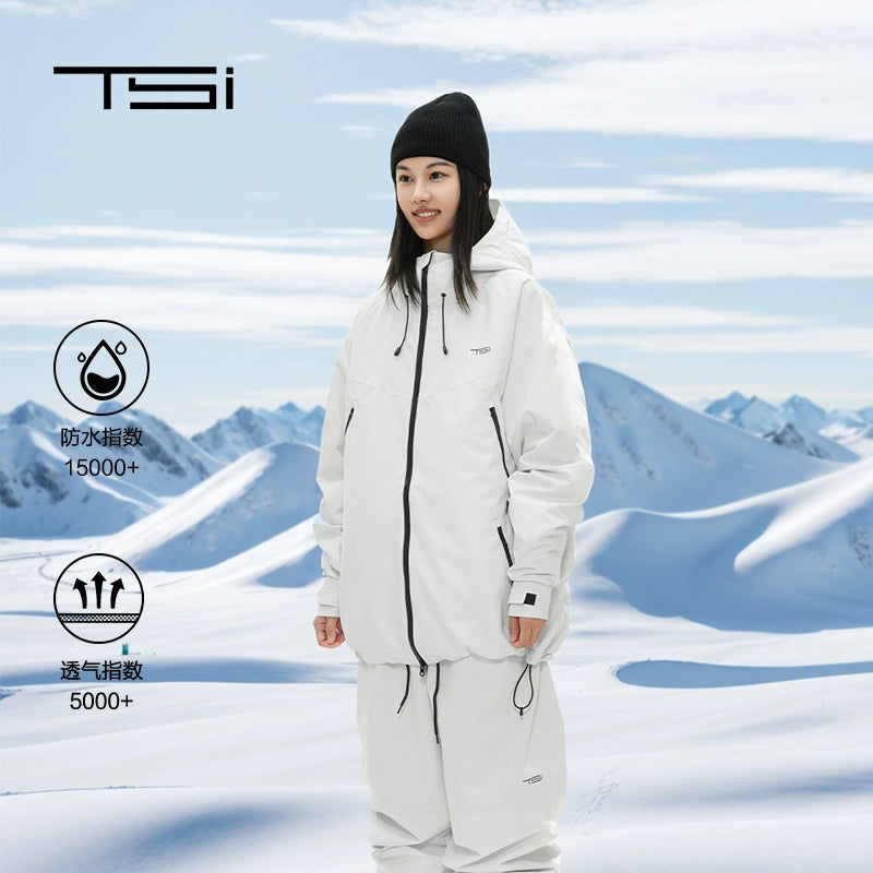 TSI 24/25 White Insulated Jacket & Pants