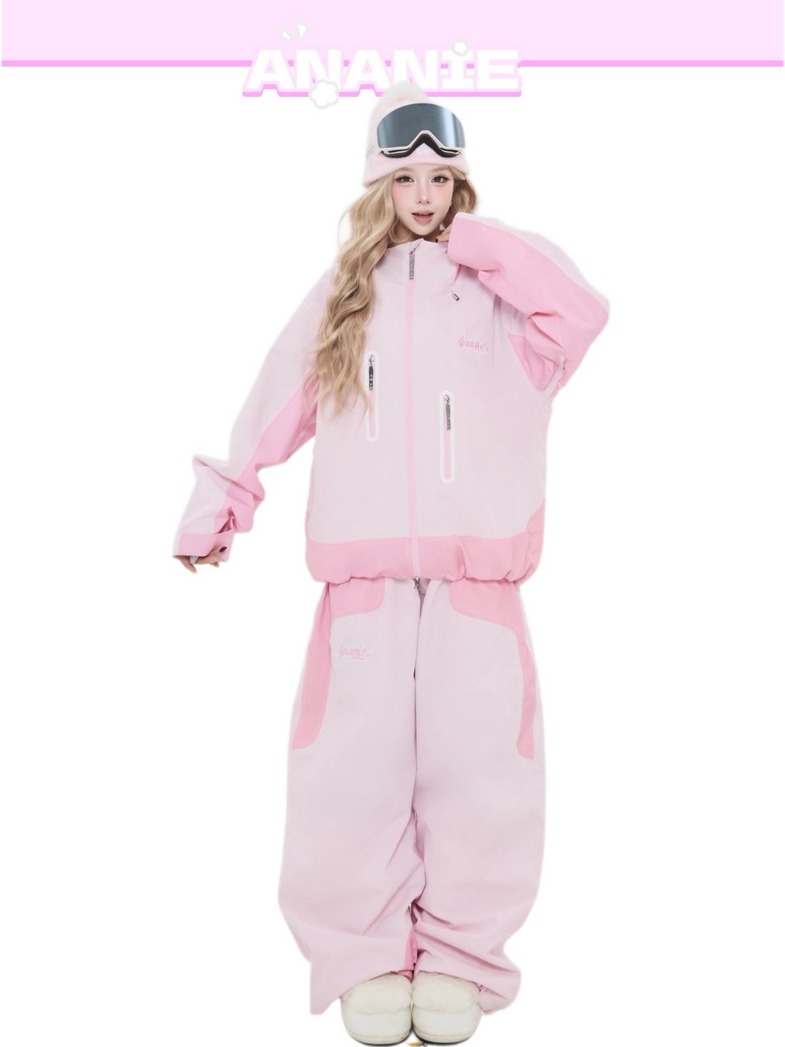 ANANIE Winter Wonderland Statement Ski Suit Set