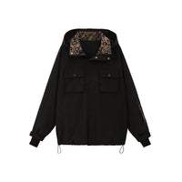 Skibear Leopard Print Ski Suit
